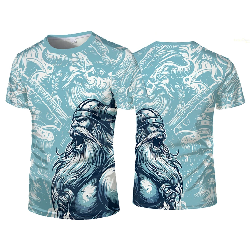 

Summer men's T-shirt with personalized pattern, 3D printed skull, street casual sporty quick-drying and breathable short-sleeved