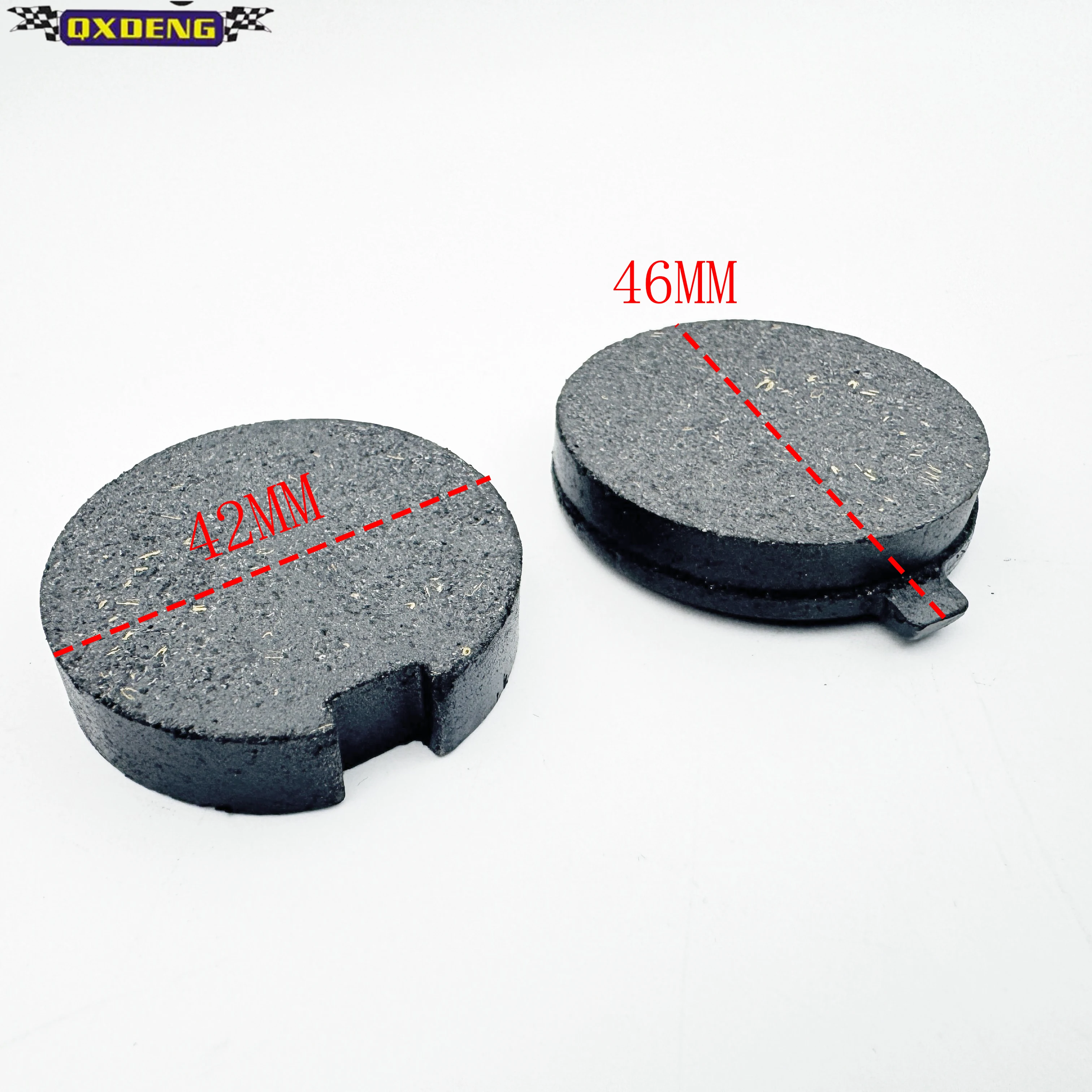 

Disc Brake Motorcycle Brake Pads Front and Rear Disc Brake Pads for Scooters High temperature and friction resistance