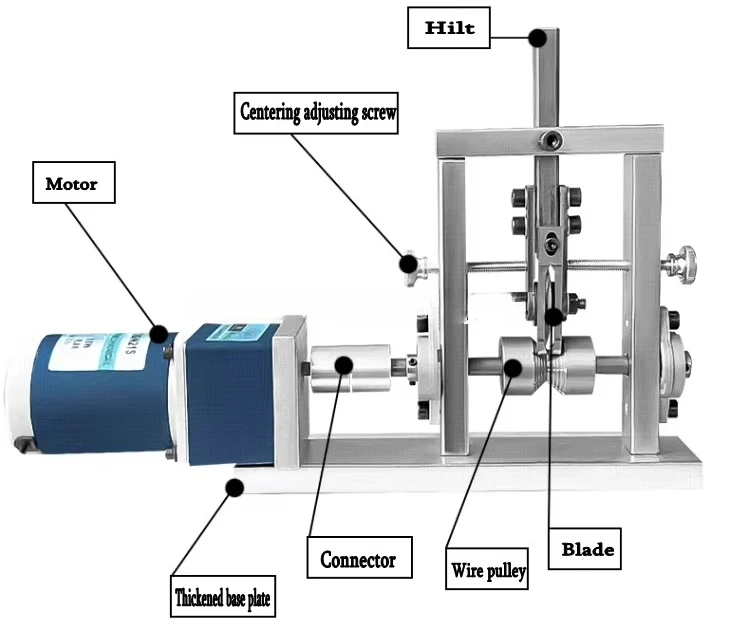 Pequeña máquina peladora eléctrica automática de cables y residuos