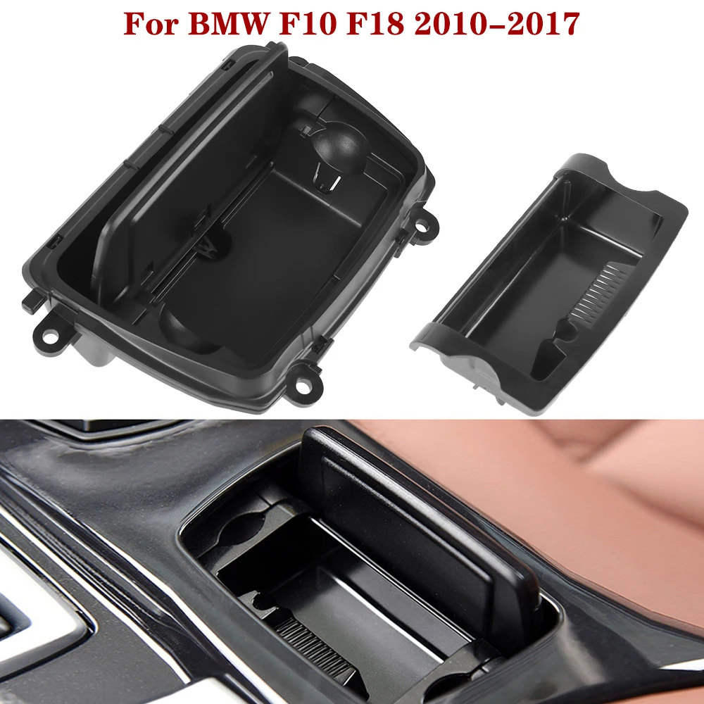 

Автомобильный чехол для хранения, пепельница для BMW F10 F18 серии 5, 2010-2017, автоматические чехлы, детали центральной консоли, аксессуары для интерьера автомобиля
