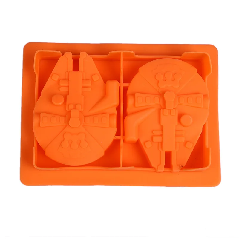 Star Wars Silicone Mold Cake Decorating Mould for Baking Chocolate Candy Gummy Dessert Ice Cube Star Molds War Fans Robot Bricks