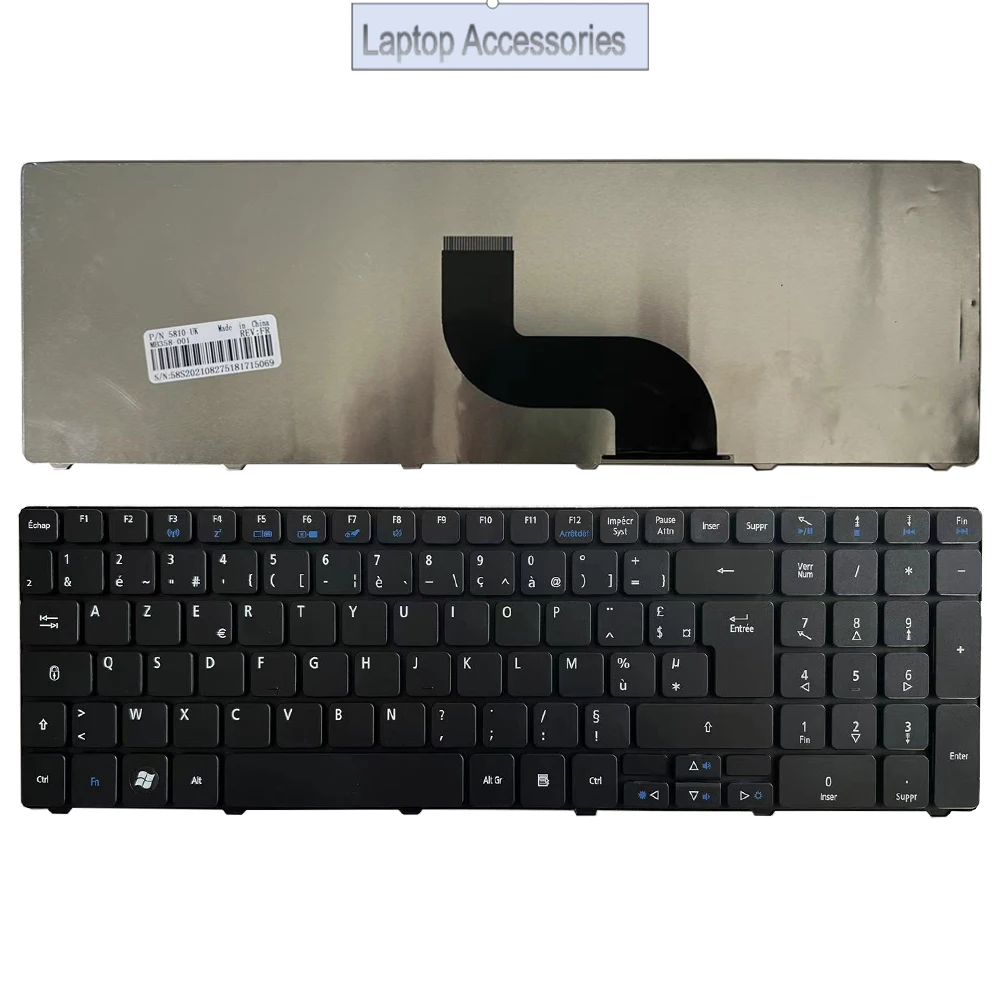 New French Keyboard for Acer Aspire 7741 7741G 7741Z 7745G 8942 8942G 7739G 7739Z 7739ZG 8940 5335 5735 5735G 7738G FR Black