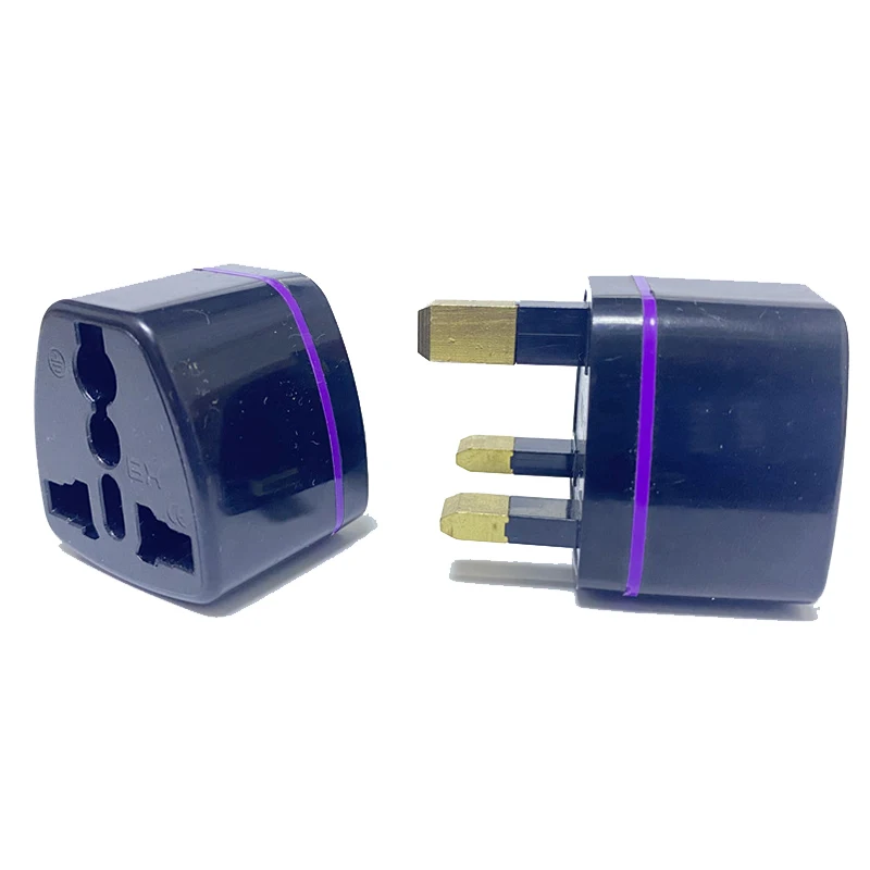 Universal British Standard Conversion Socket Converter Power Plug Converter Travel black Plug Power Adapter D4