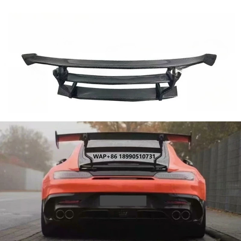 

High Quality BS Style Carbon Fiber Rear Wing Spoiler for AMG GT GTC GTS 2015-2018 Body Kit Retrofit Accessories Part