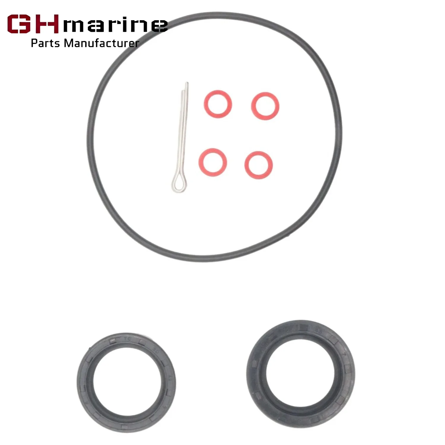 Outboard Lower Unit Oil Seal & O-ring For Yamaha VZ 200 225 250 300HP 4-Stroke 93101-30002 93211-02001-00 93211-04384