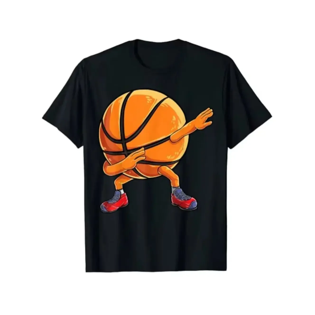 Dabbing Basketball Ball Funny Men Sports Player Dab T-Shirt Basketball-Lover Graphic Tee Y2k Tops Cute Streetwear Clothes 77899