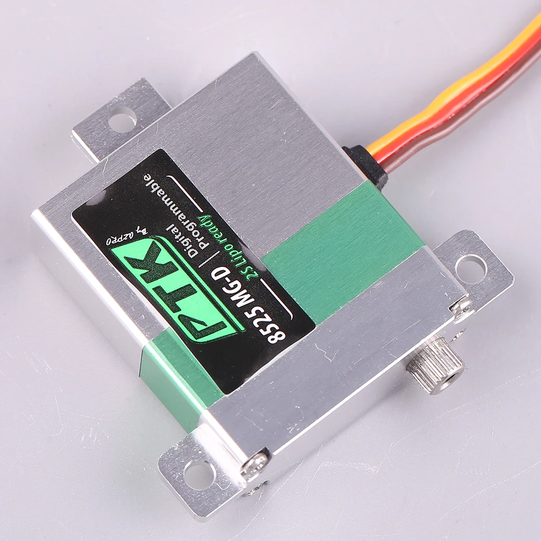 PTK 8525 MG-D all metal digital servo programmable steering gear glider KST DS125/135MG same level