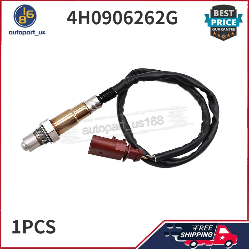 For AUDI A3 A8 RS7 S3 S6 S7 S8 TT VOLKSWAGEN ATLAS GOLF GTI TIGUAN 4H0906262G 1Pcs Upstream Oxygen Sensor O2 Sensor