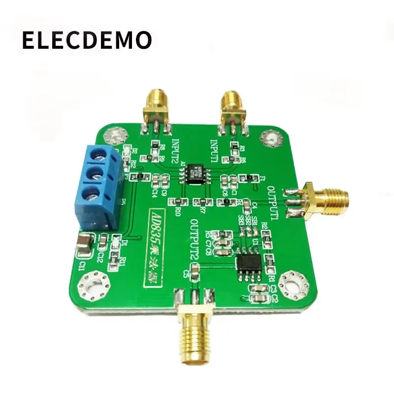 

Модуль AD835 Модуль умножителя Смешивающий широкополосный модем с операционным усилителем 4-квадратный аналоговый умножитель