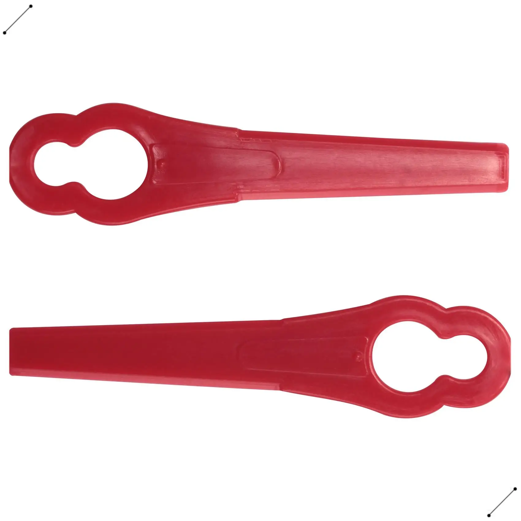 100Pcs Swing Plastic Blade Pendants For DKGT06 20V Lithium 1500Mah Cordless Grass Trimmer Garden Timmer A