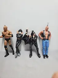 Rock's advice Wrestler Action Figure Kiss Hard Rock Band Rock Heavy metal Music Toy Collection Gift Boy Halloween Birthday