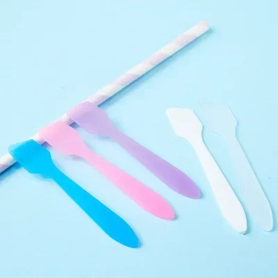 1000 Uds. Espátulas desechables para máscara de crema Facial, maquillaje, cosmético esmerilado, cuidado de la piel, cucharas de crema Facial para mezclar y muestreo