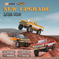 Fms 1/18 Fcx18 Chevrolet K10 RC 4WD Simulated climbing off-road vehicle Pickup brush 2.4G Remote control adult toy