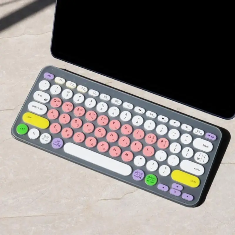 Silikonowe klawiatury T5EA Protektorów skóra dla K380 K480 Wygodne pisanie