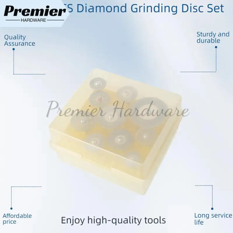 

Набор алмазных дисков для отвертки, дрели и дрели, насадки для гравера.