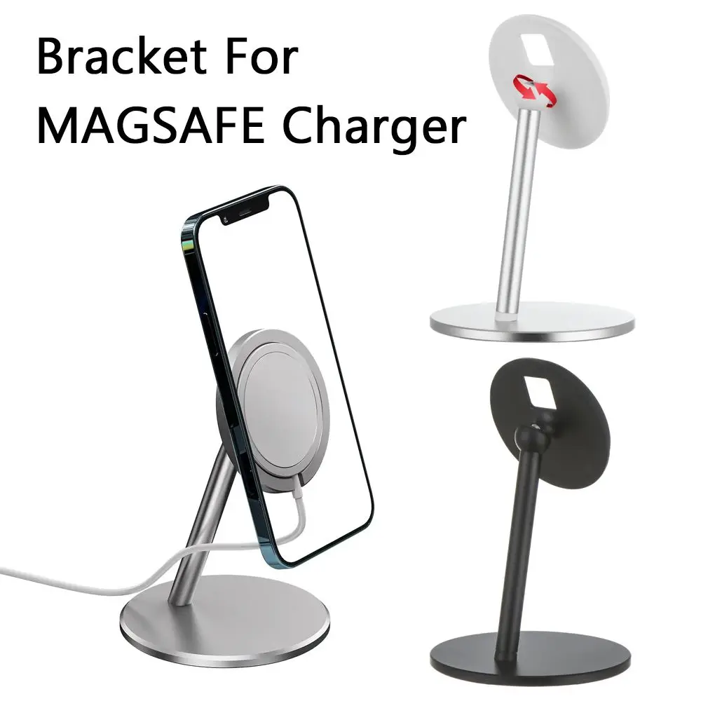 

Phone Holder Stand for MagSafe Charger Adjustable Bracket for iPhone 12/iPhone 12 Pro/iPhone 12 Pro Max/iPhone 12 Mini