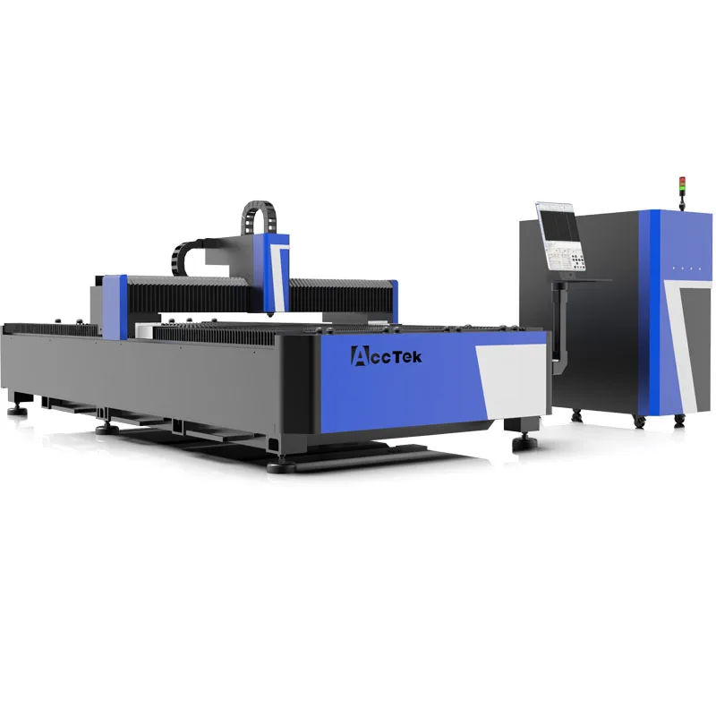 1000W 3mm SS Laser Cutter Application and Cypcut Control Software 1500 w optical Fiber laser cutting machine