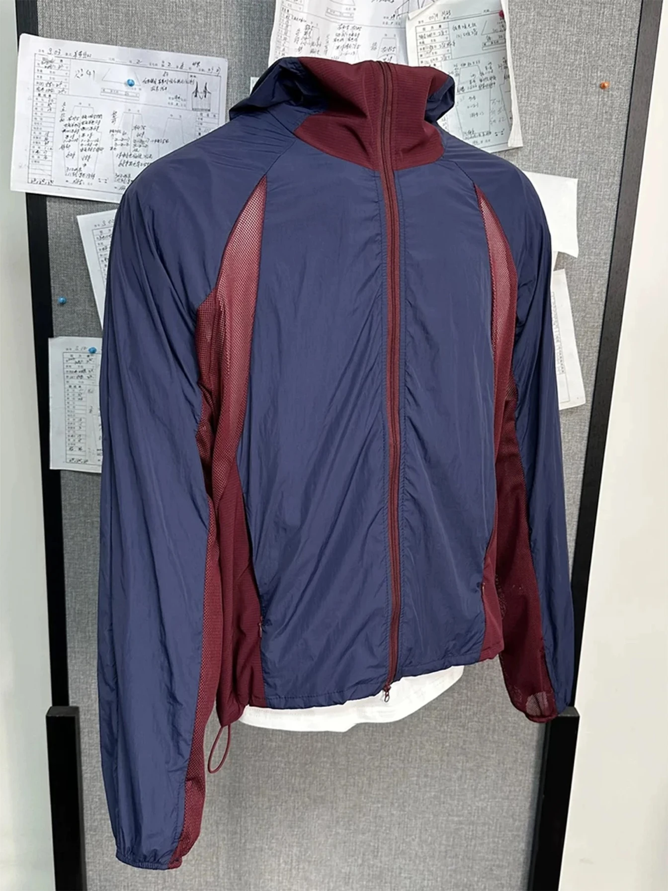 

American Sle Summer Lightweight Me Splicing Ice Silk Велоспорт Защита от солнца irt Свободная посадка Повседневная Современная длинная шляпа Све