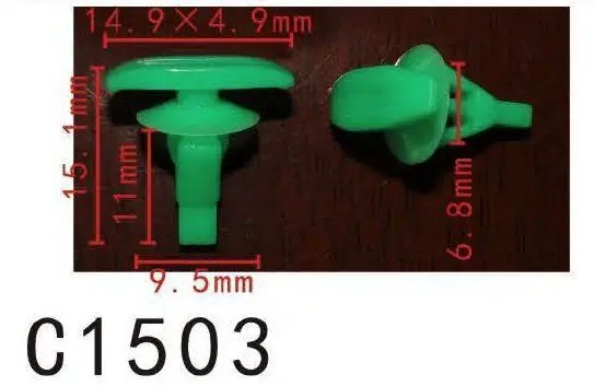 50/100/500PCS Fit Honda,Nissan 72311S5S003,8085089961 Door weatherstrip Retainer Clip