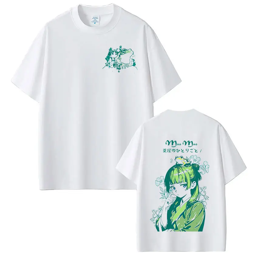 Japanese Anime The Apothecary Diaries Maomao T Shirt Men Women Clothing Casual Oversized Short Sleeves T-shirt Tops Streetwear