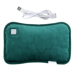 Electric USB Heating Pad Cushion Flannel Pillow Mat Thermal Blankets For Winter Abdomen Waist Foot Hand Warmer Reusable Washable