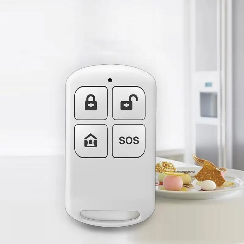 1Pcs Remotely Arm / Disarm Home Burglar Security Alarm System 433MHz Wireless Remote Control Detector For G30 PG103 107