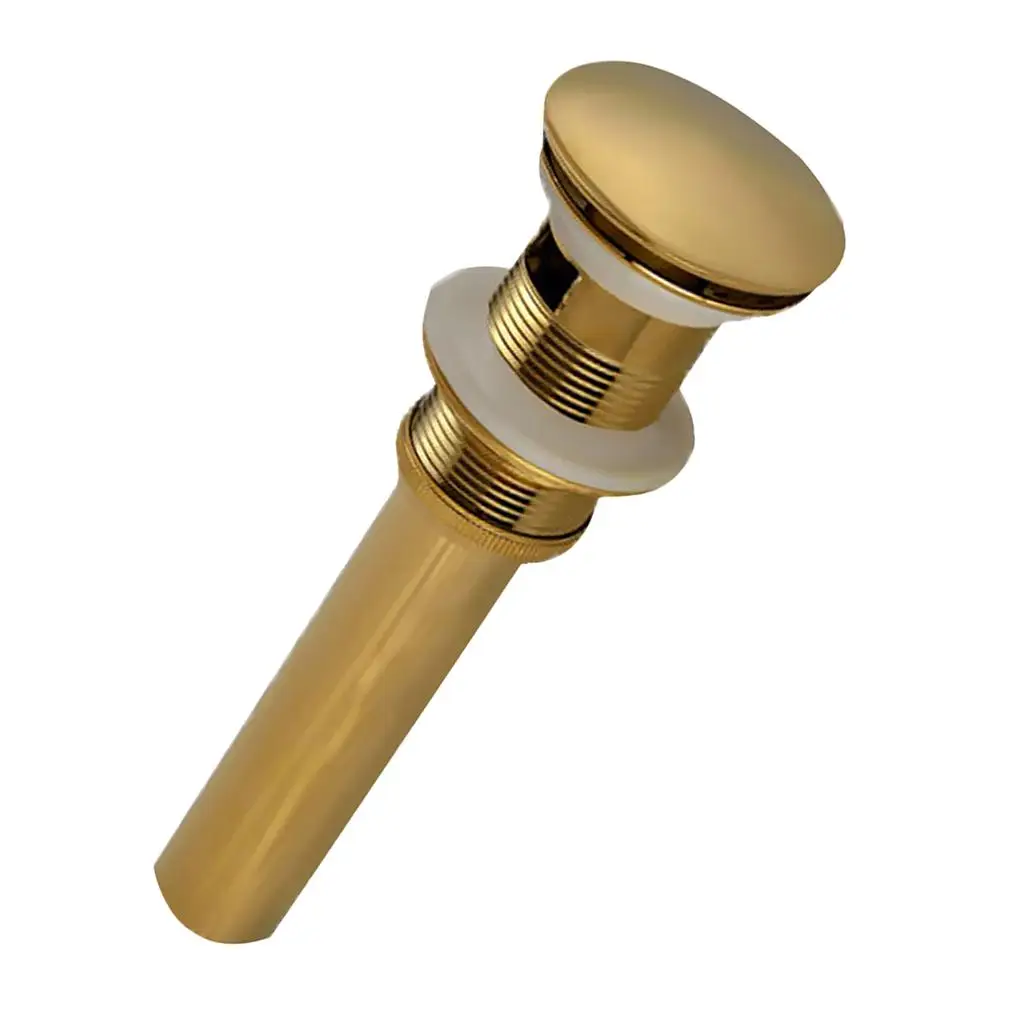 الحمام المطبخ حتى استنزاف سدادة الضغط على زر حوض بالوعة التوصيل