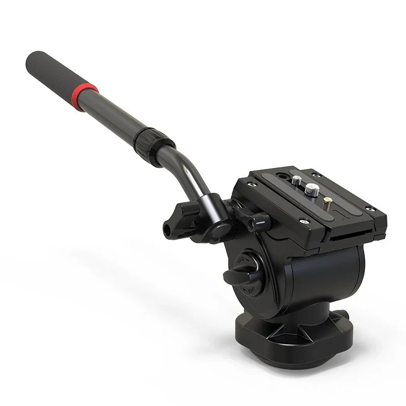 Hydraulic damping gimbal camera tripod slide rail photography shooting fine-tuning track SLR camera