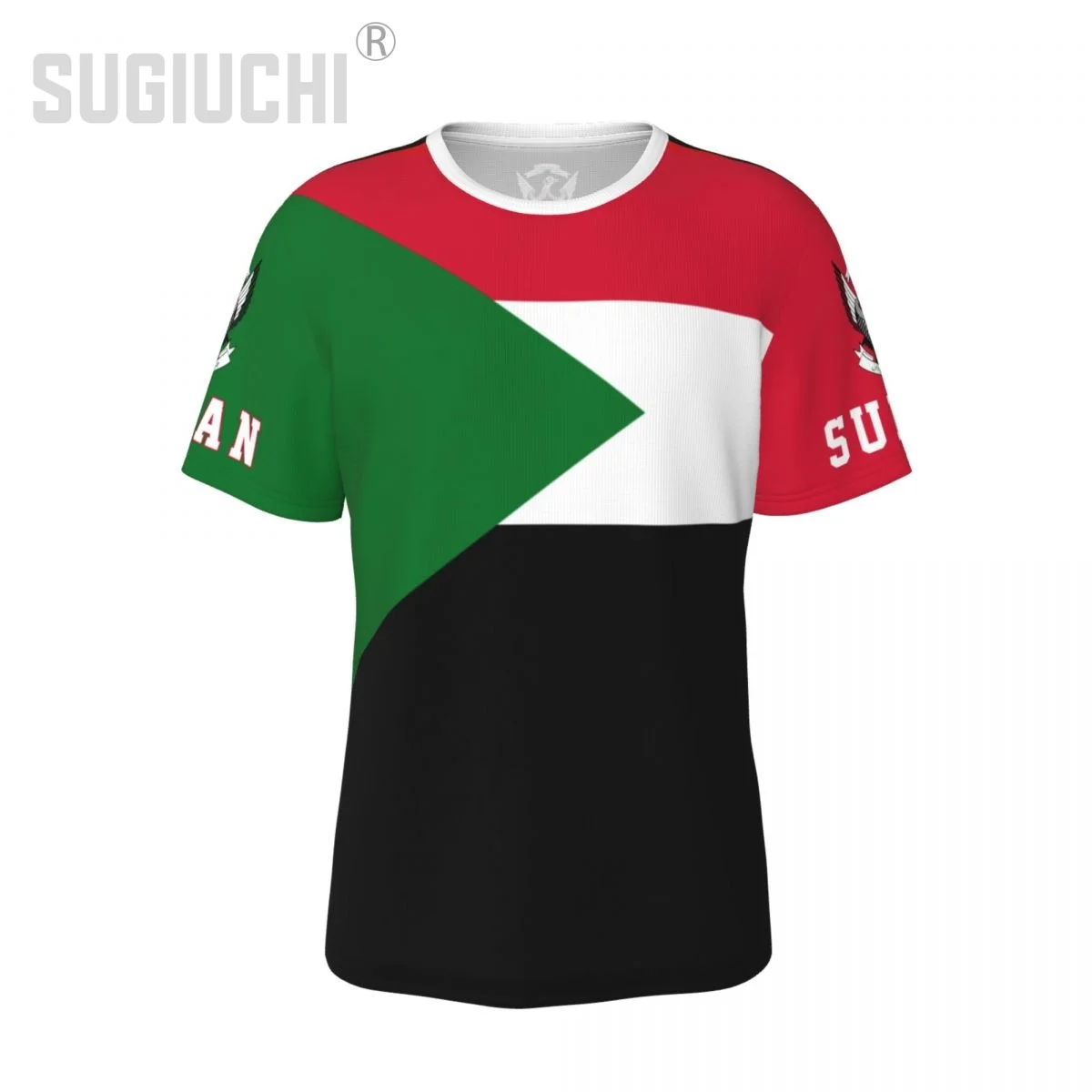 Unisex Nation T-shirt Sudan Flag Sudanese T-shirts jersey For Men Women Soccer Football Fans Gifts Custom clothes tee