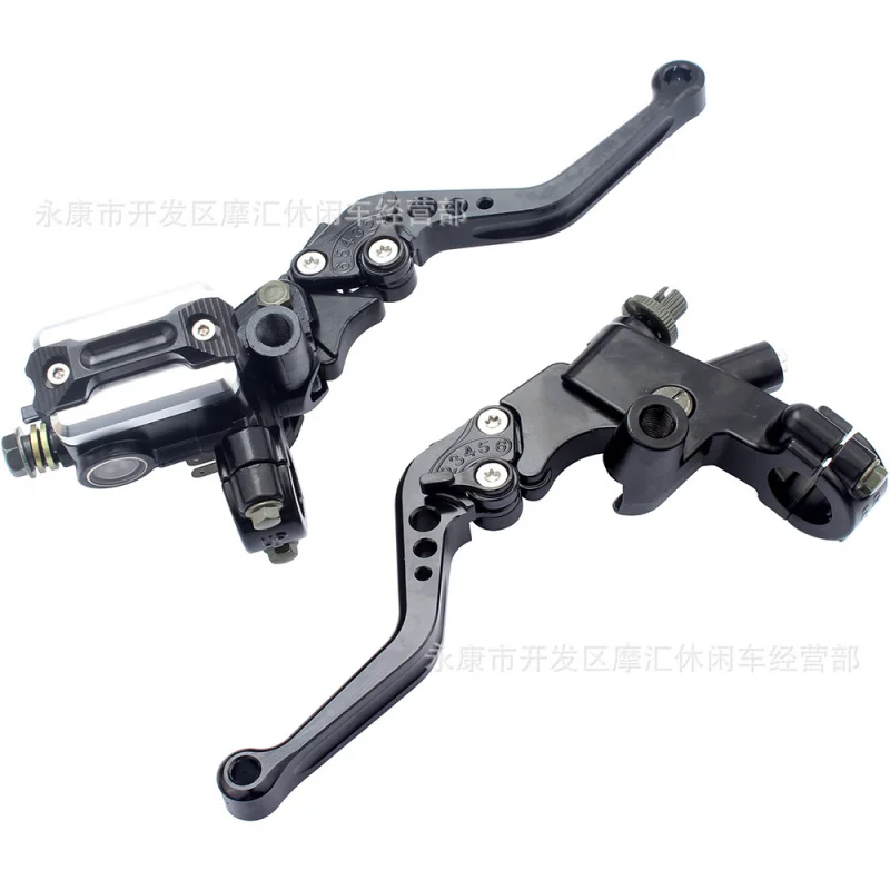 

Motorcycle Accessories 22MMFolding Brake PumpCNCFront Brake Upper Pump Left Clutch Handle Handle Hydraulic Disc Brake Pump