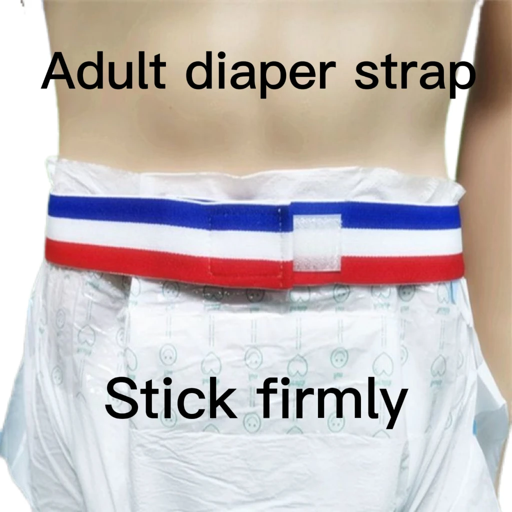 Household Adult Paper Diaper Fixing Strap Diapers Velcro Fixing Belt for Elderly Bedridden Incontinence Patients