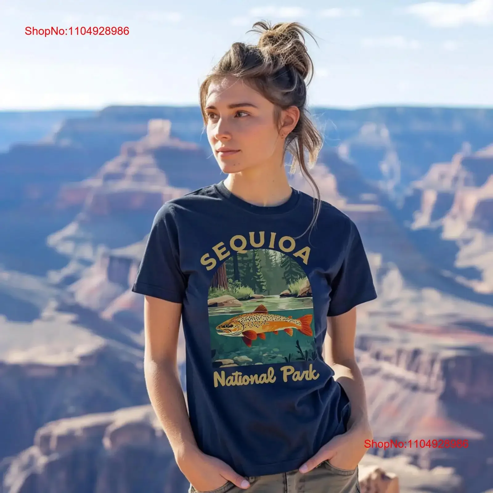 

Sequioa National Parks T Shirt Vintage Camping Mountain Outdoor Lover Adventure For Hikers Campers Adventurers vintage Washed