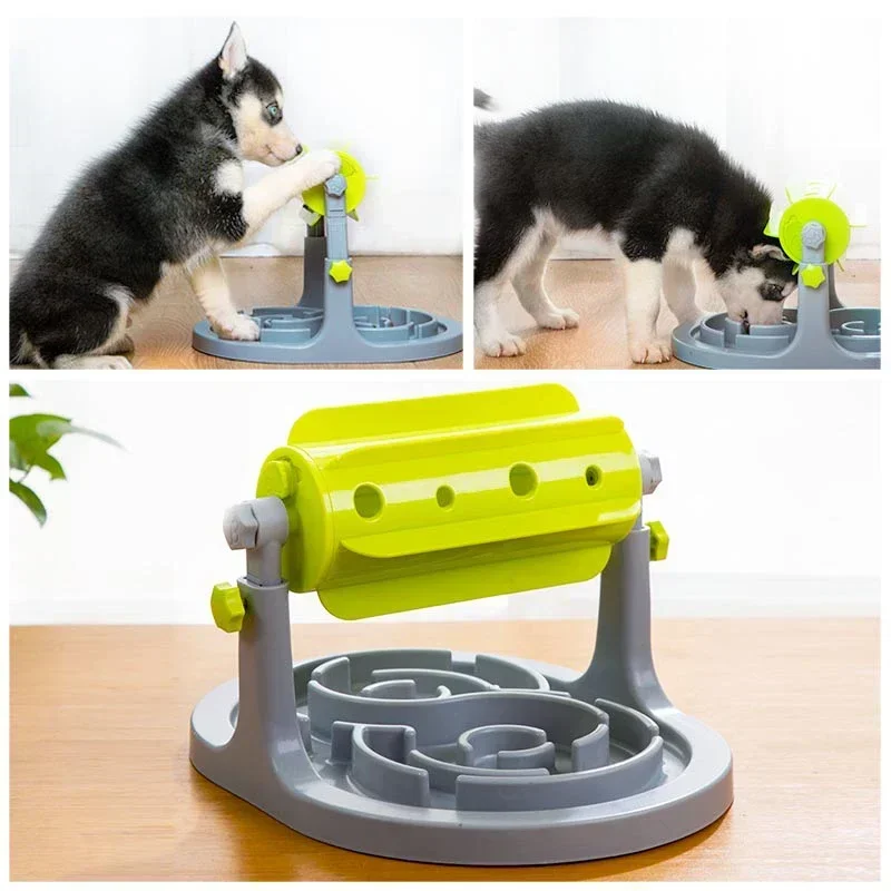 

Dog Puzzle Roller Missing Food Toy Feeding Interactive Toy Pet Dog Supplies Cat Supplies Pet Toy