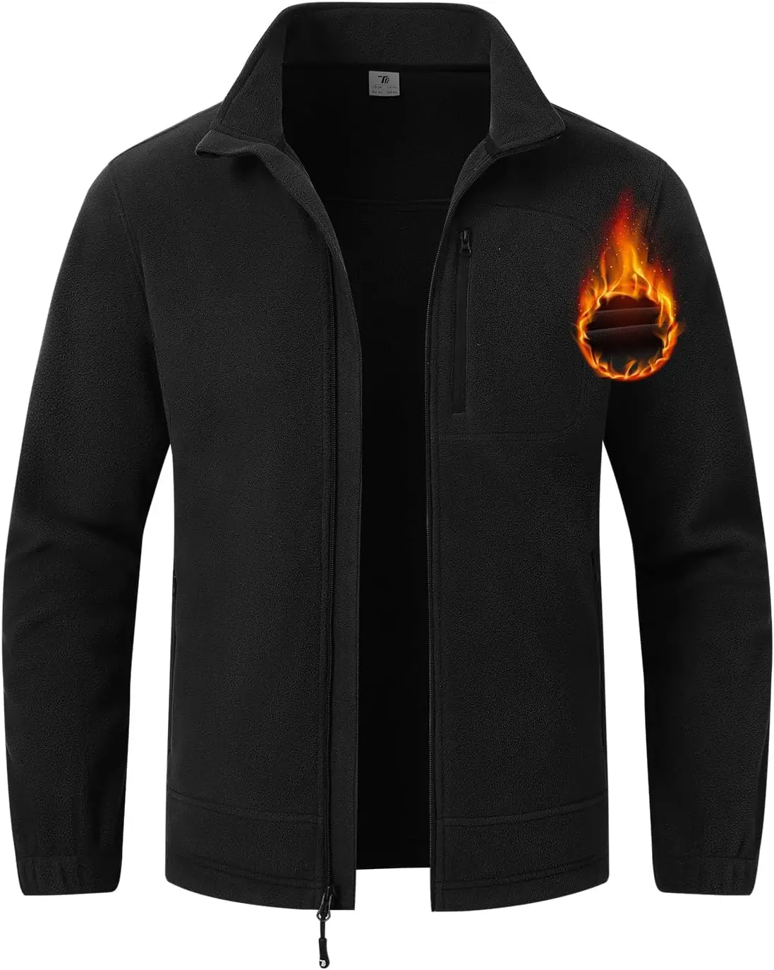 

Hot Sales Men's Fleece Motorcycle Jackets Lightweight Full-Zip Fall Jacket Outdoor Hiking Warm Winter Coats with Pockets