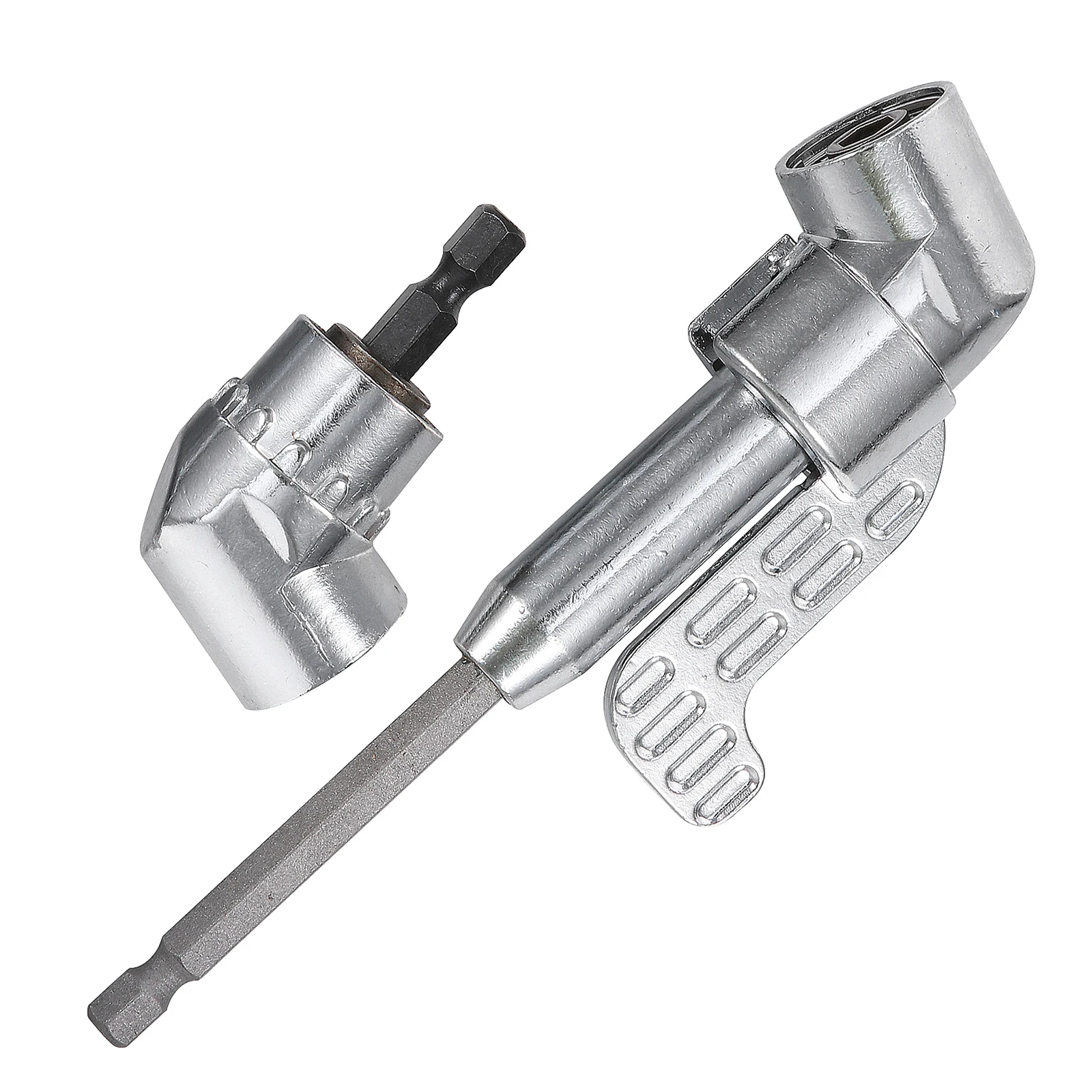 

2pcs Corner Drill Adapter 105 Degree Adjustable Right Angle Extension Shank For Electric Drill Socket Wrench Hand Tools