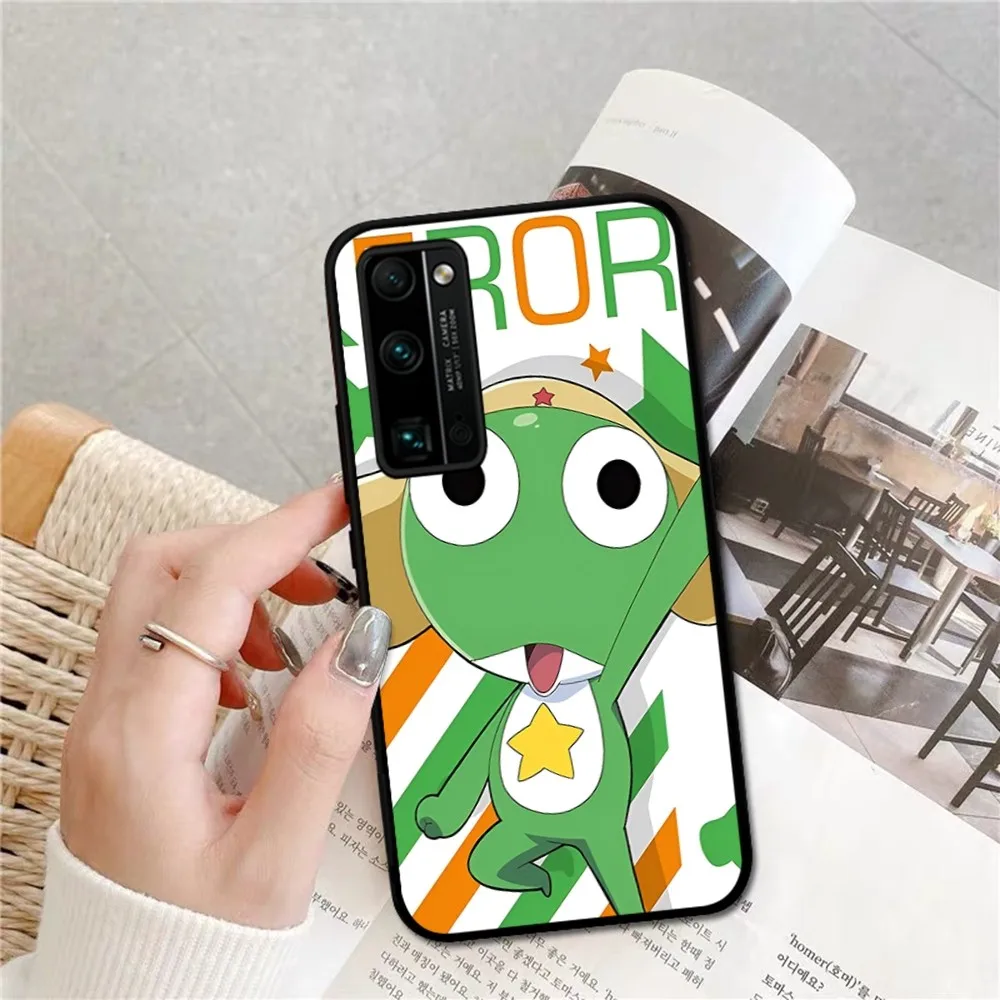 Funny Cartoon Keroro Gunsou Frog Phone Case For Huawei Honor 10 lite 9 20 7A 9X 30 50 60 70 pro plus Soft Silicone Cover