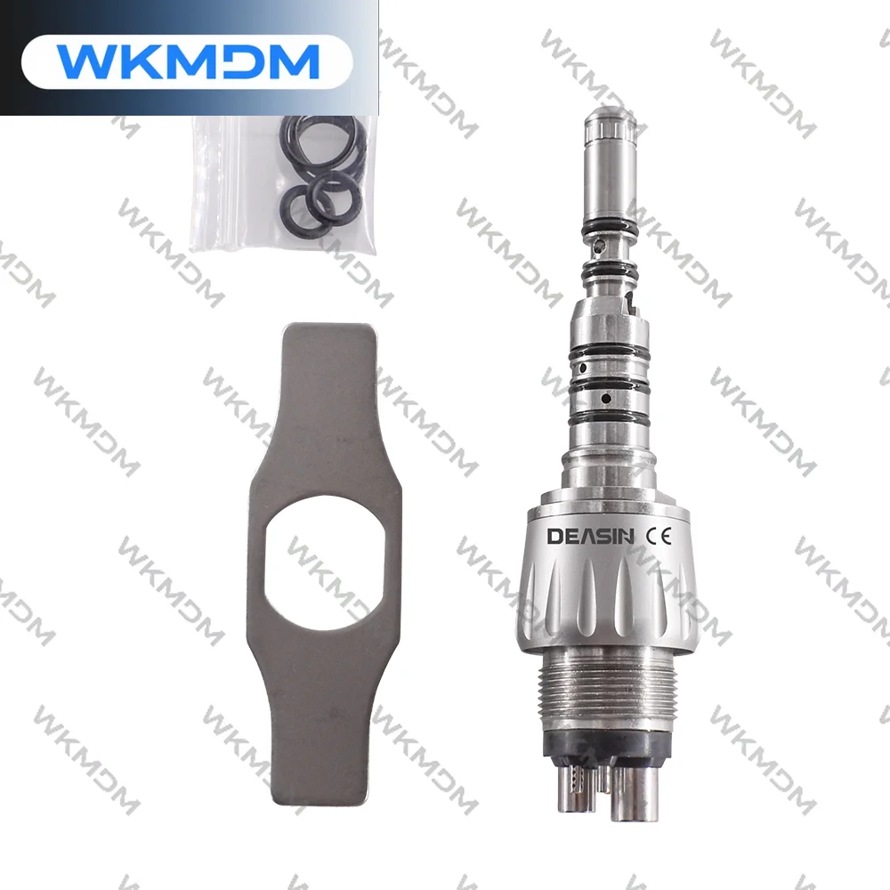 Стоматологическая муфта для оптоволоконного наконечника Kavo, 460, светодиодная муфта, 6 отверстий, адаптер быстрого соединения