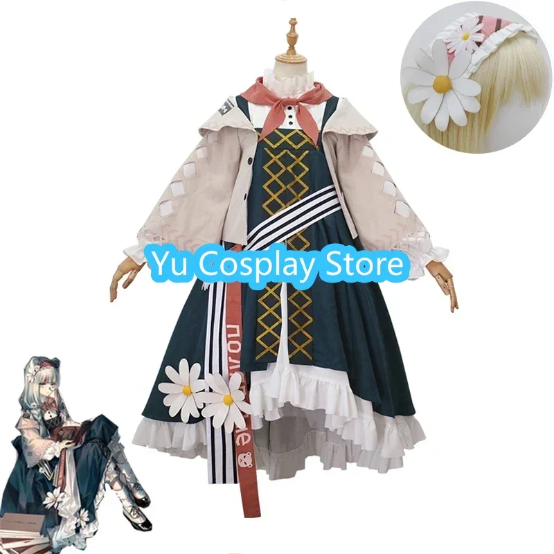 Game!Arknights Book Taste Istina Cosplay Costume Women Cute Lolita Dres Fancy Anime Uniform Halloween Carnival Cosplay Costume