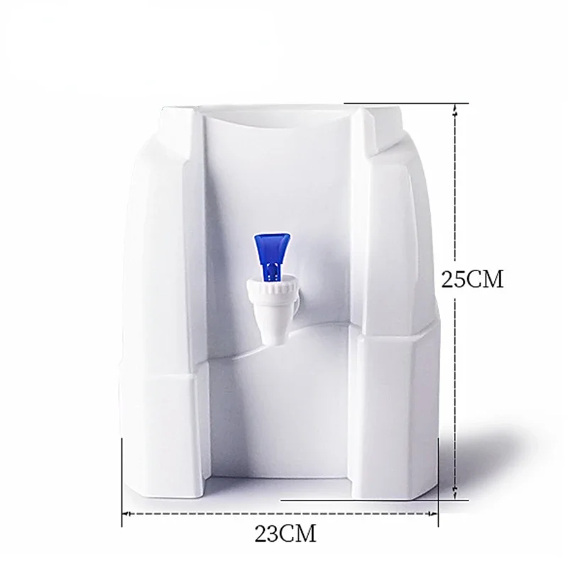 موزع مضخة مياه نوافير سطح المكتب جالون شرب زجاجة التبديل قاعدة دلو حامل دليل الصحافة برميل الحنفية صنبور