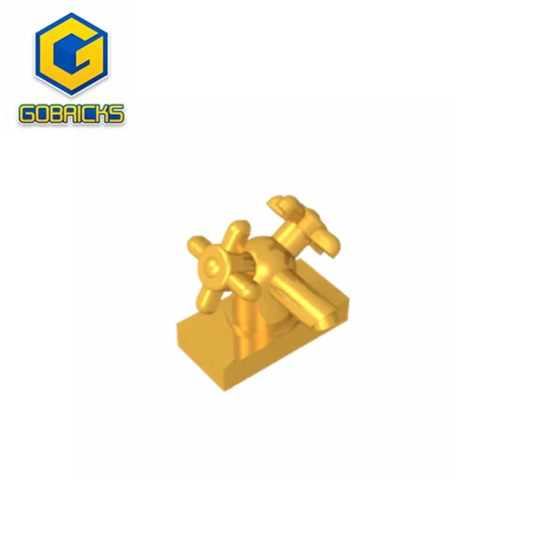 

MOC PARTS GDS-2033 Пропеллер с 3 лопастями, маленький, совместимый с lego 2421, технические строительные блоки, ЧАСТИ, модифицированная пластина MOC