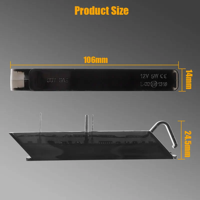 LED تحت الجانب مرآة الرؤية الخلفية ضوء بدوره ضوء مؤشر الإشارة لفورد F150 F-150 2004 2005 2006 2007 2008 2009 2010-2014 #2