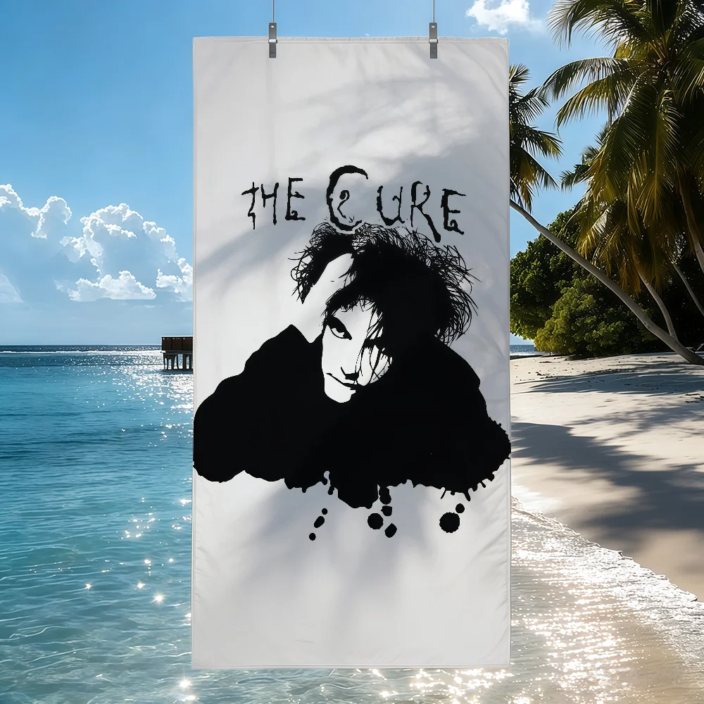 Rock band T-The C-Cure Towel Drying Bath Towel Applicable To Light Swimming Camping Yoga Beach Out