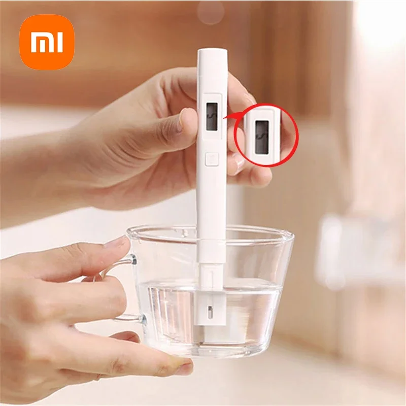 Probador de pluma TDS de calidad del agua Xiaomi, herramienta de medición de agua portátil, probador de calidad del agua de pureza Digital