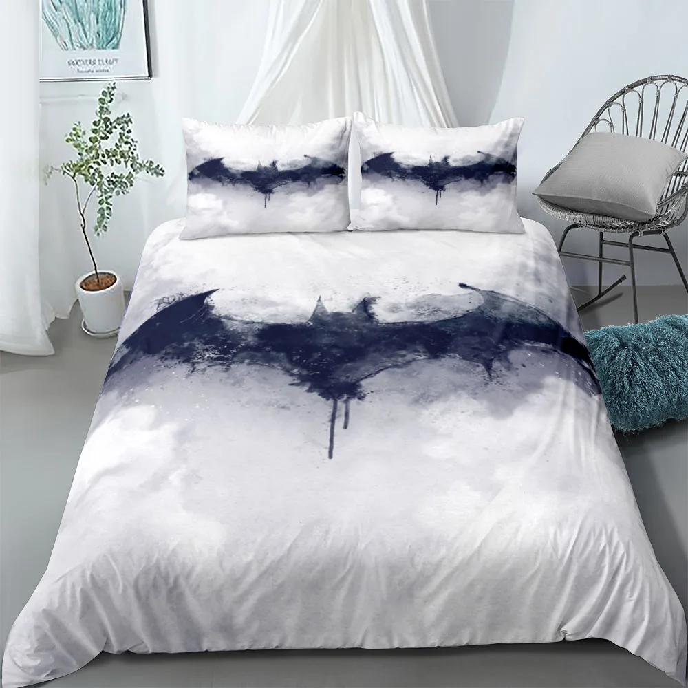 Forged Bat Duvet Cover Set EU Single Double King US Twin Full Queen Size  Bedclothes