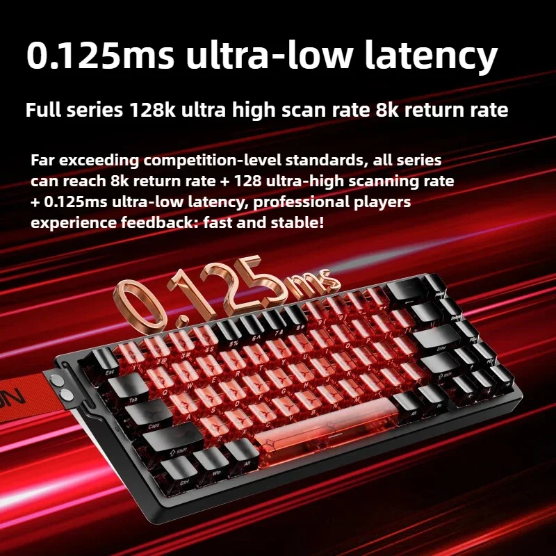 

EWEADN ZAP68 Pro ZAP68 Ultra HE Wireless Magnetic Keyboard Customized Keycaps Three-mode Connection 8000Hz Gaming Keyboard.