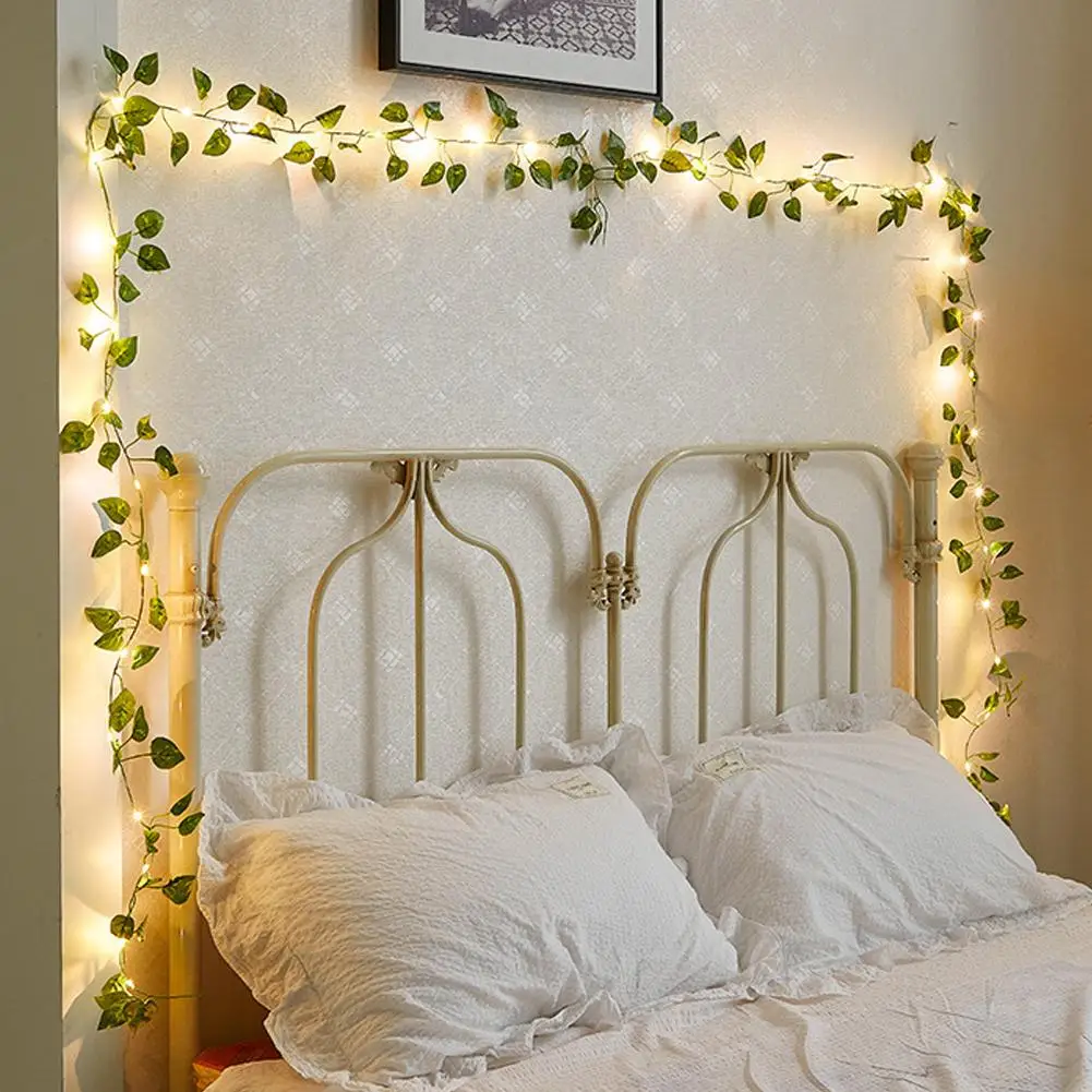 Girlanda dekoracyjna na kominek, sztuczna girlanda z oświetleniem LED, girlanda z drzewa oliwnego z lampkami, wstępnie podświetlana, z lampkami fairy lights na Boże Narodzenie. ﻿   Y6J7