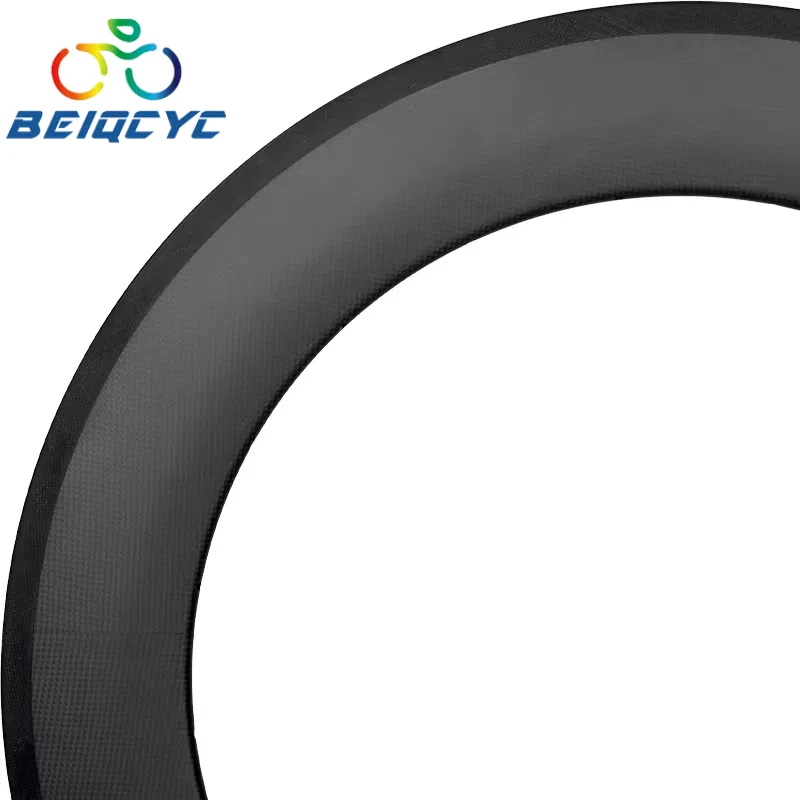 700C Track Bike Fixedgear Clincher tire Carbon Bike Wheels 88mm Road Bike Track Carbon Wheels