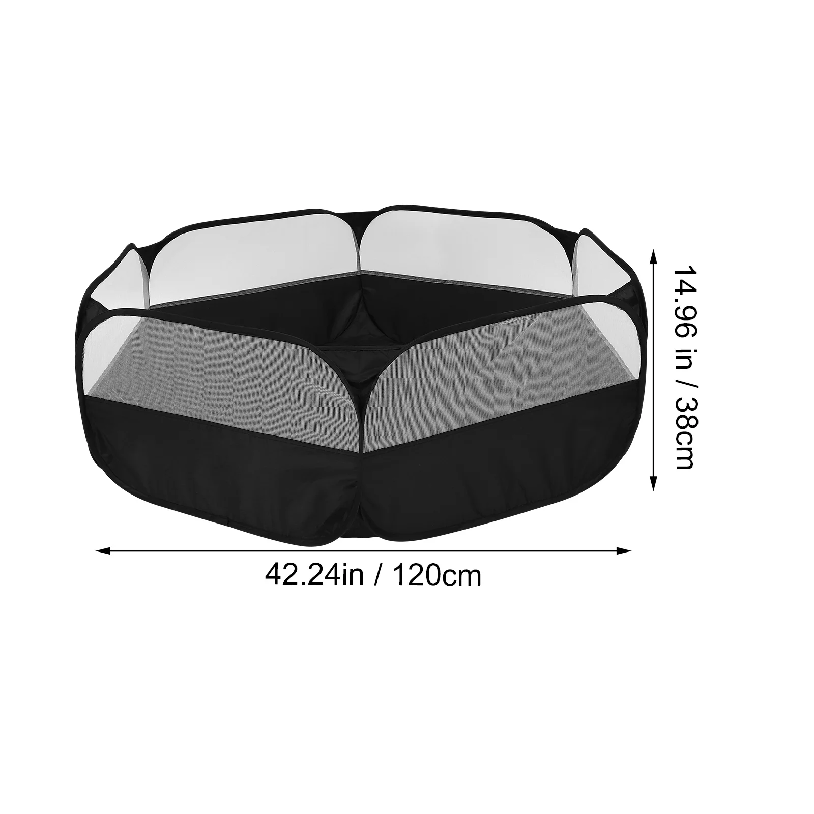 روضة أليف قابلة للطي للحيوانات الصغيرة مادة النايلون قوي وآمن للاستخدام الداخلي أرنب الهامستر شينشيلا ملعب خنزير غينيا #2