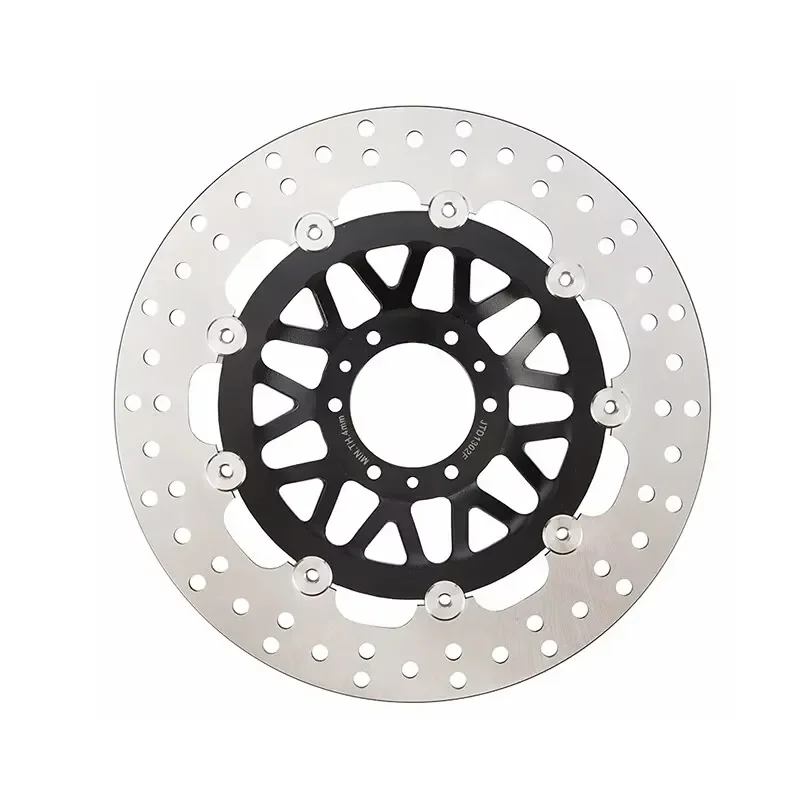 11.8-Inch Front Wheel Brake Disc for 08-19 Modified Cruiser Touring Series Steel Floating Rotor