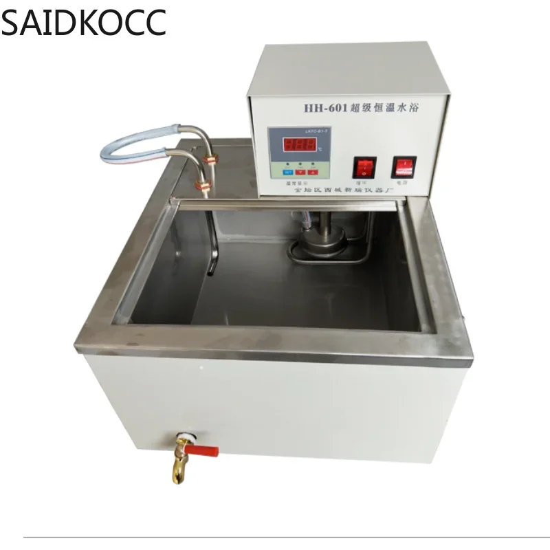 Lab super circulation digital display constant temperature water bath HH-601 with internal and external circulating water pump